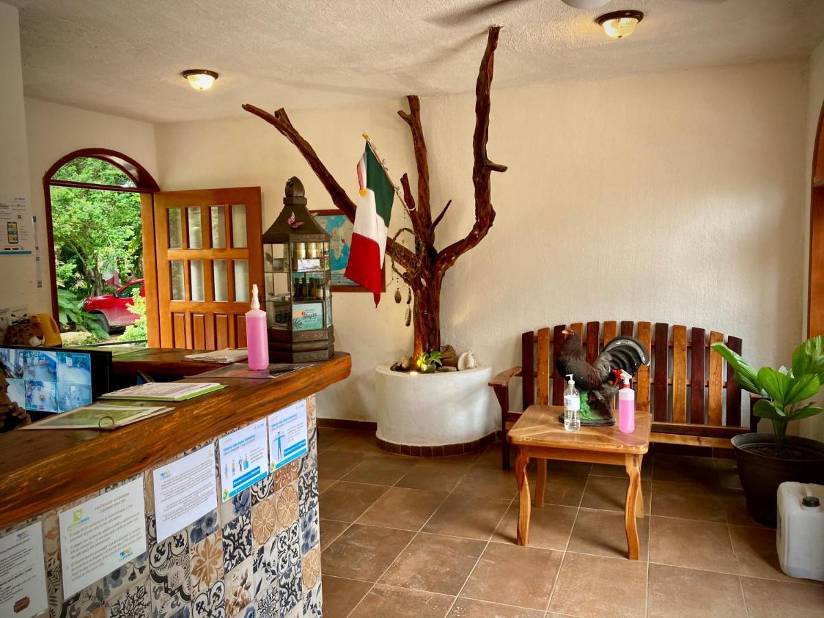 Yaxche Centro Hostal Y Camping Bacalar Eksteriør bilde