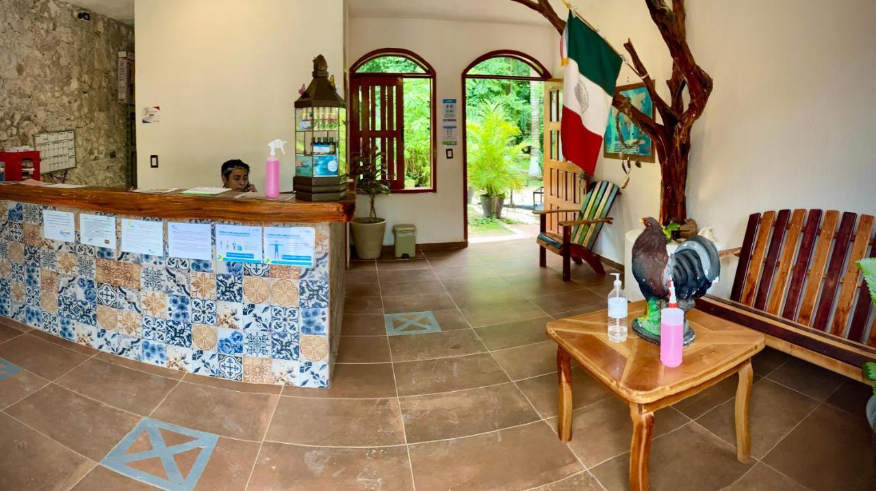Yaxche Centro Hostal Y Camping Bacalar Eksteriør bilde
