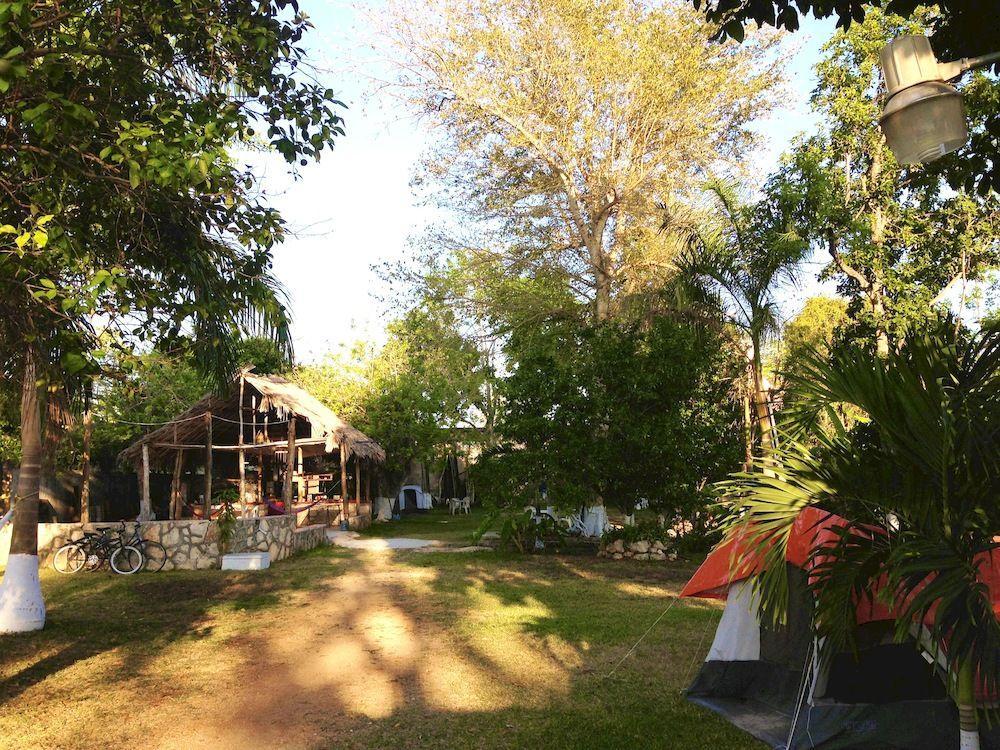 Yaxche Centro Hostal Y Camping Bacalar Eksteriør bilde