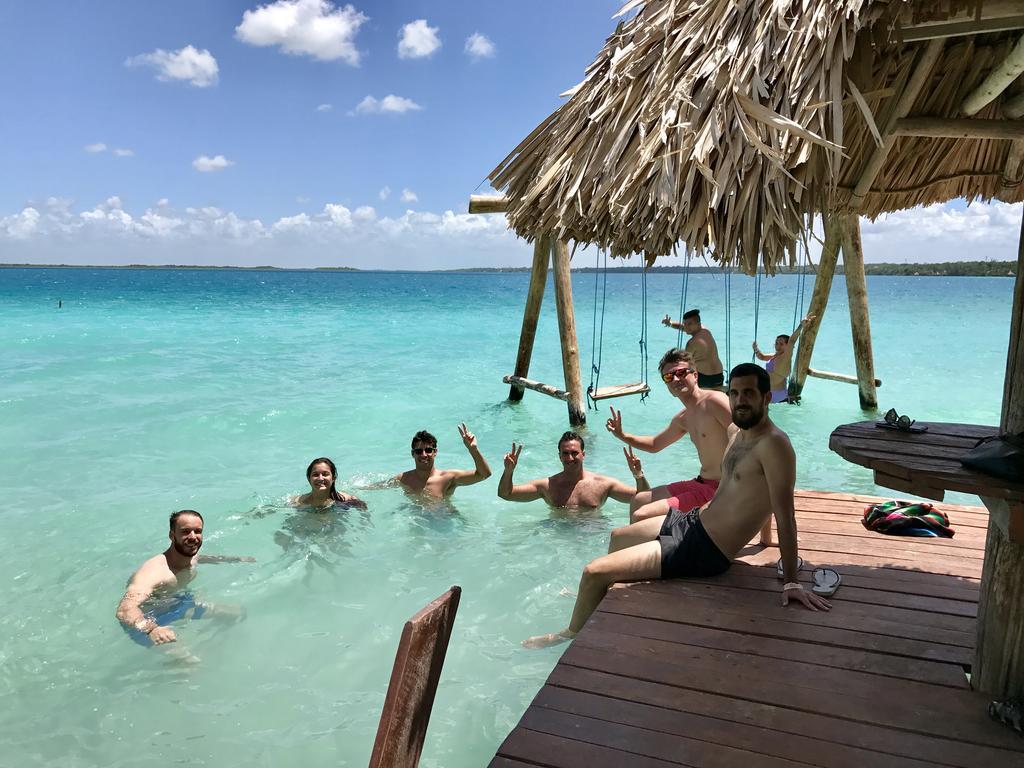 Yaxche Centro Hostal Y Camping Bacalar Eksteriør bilde
