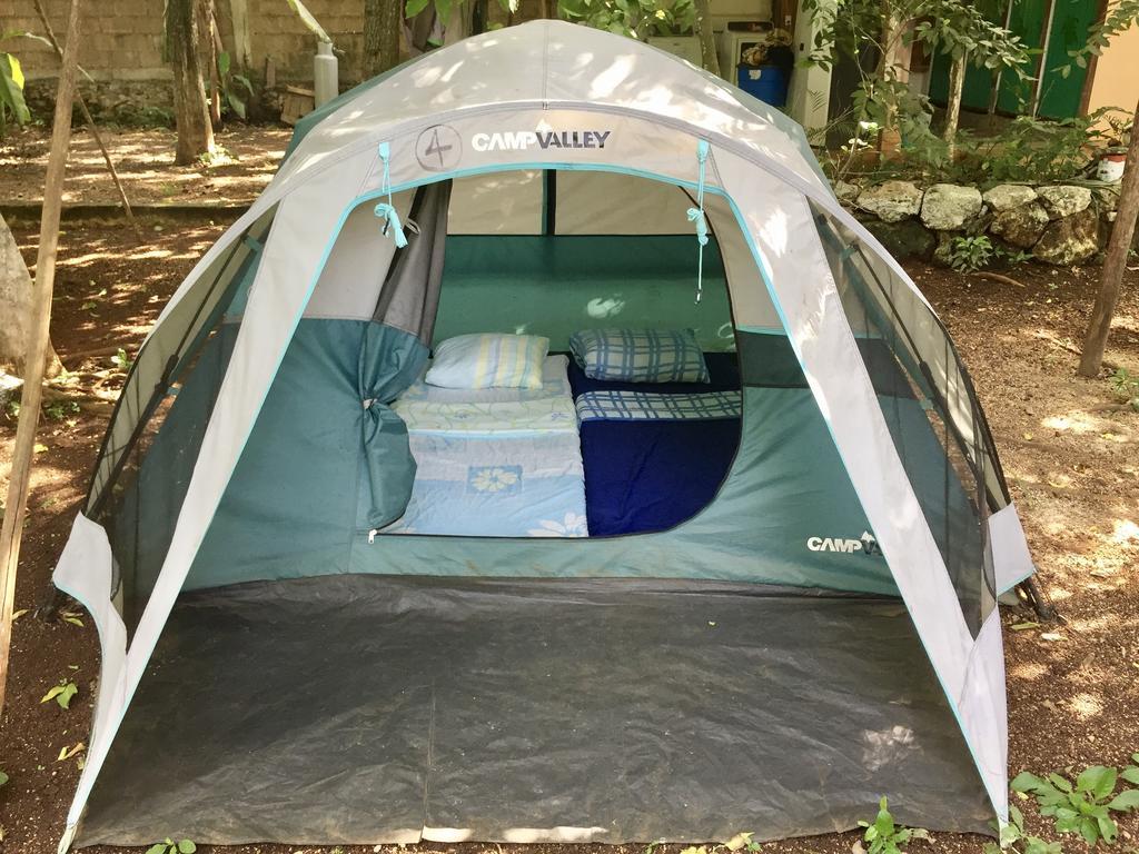 Yaxche Centro Hostal Y Camping Bacalar Eksteriør bilde